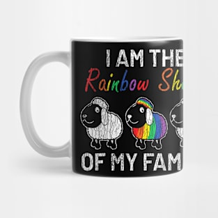 The Rainbow Sheep Of My Family Parents Support Pride Lgbt Mug